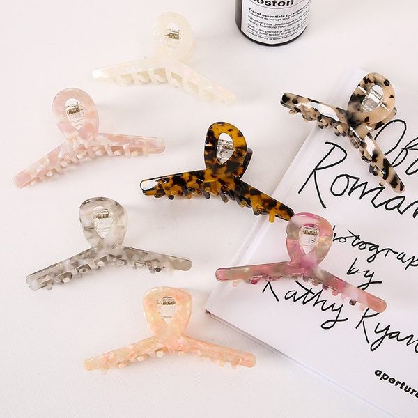 fashion acetic acid elegance exquisite luxury leopard print hair claws hairpin barrette for women girl accessories headwear, Slivery;white
fashion acetic acid elegance exquisite luxury leopard print hair claws hairpin barrette for women girl accessories headwear, Slivery;white