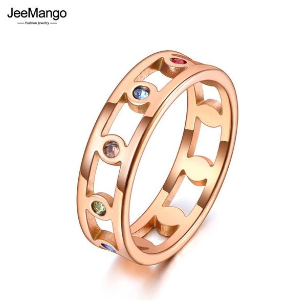 wedding rings jeemango trendy 316l stainless steel colorful rhinestone ring rose gold original design jewelry for women jr20050, Slivery;golden
wedding rings jeemango trendy 316l stainless steel colorful rhinestone ring rose gold original design jewelry for women jr20050, Slivery;golden