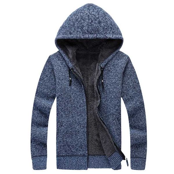 winter men sweatercoat hooded cardigan mens thick velvet jacket casual knitted sweater mens cardigan winter sweater man clothes 211221, White;black
winter men sweatercoat hooded cardigan mens thick velvet jacket casual knitted sweater mens cardigan winter sweater man clothes 211221, White;black