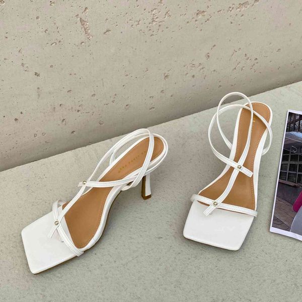 sandals women's shoes 2021 summer fashion candy colors narrow band pu solid stiletto heels retro zapatos de mujer a3br, Black
sandals women's shoes 2021 summer fashion candy colors narrow band pu solid stiletto heels retro zapatos de mujer a3br, Black