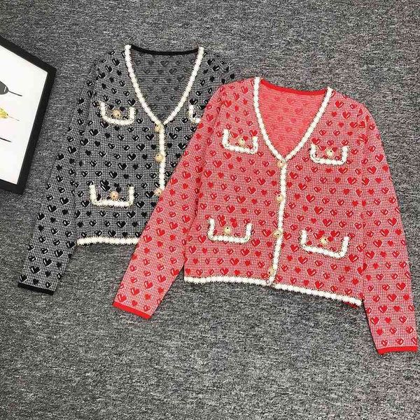 sweater knit 2021 early autumn small fragrance v-neck loose women's holiday pocket wear long sleeved ted cardigan, White;black
sweater knit 2021 early autumn small fragrance v-neck loose women's holiday pocket wear long sleeved ted cardigan, White;black