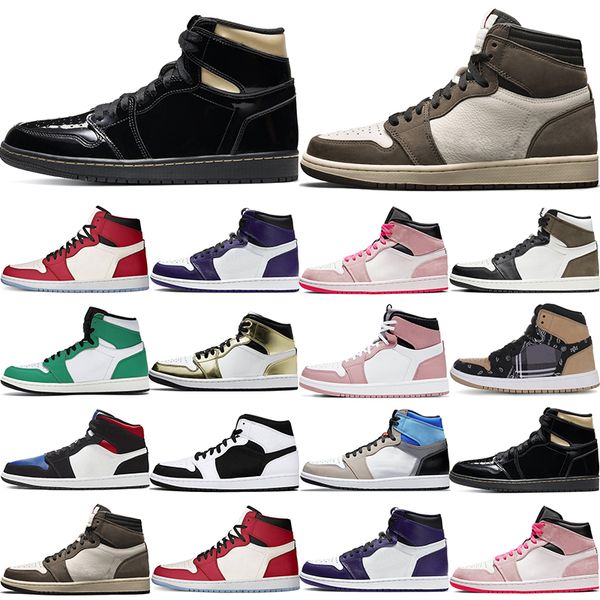 new original basketball shoes 1 1s men women dark mocha lucky green metallic gold white black court purple cactus jack prototype sneakers, White;red
new original basketball shoes 1 1s men women dark mocha lucky green metallic gold white black court purple cactus jack prototype sneakers, White;red