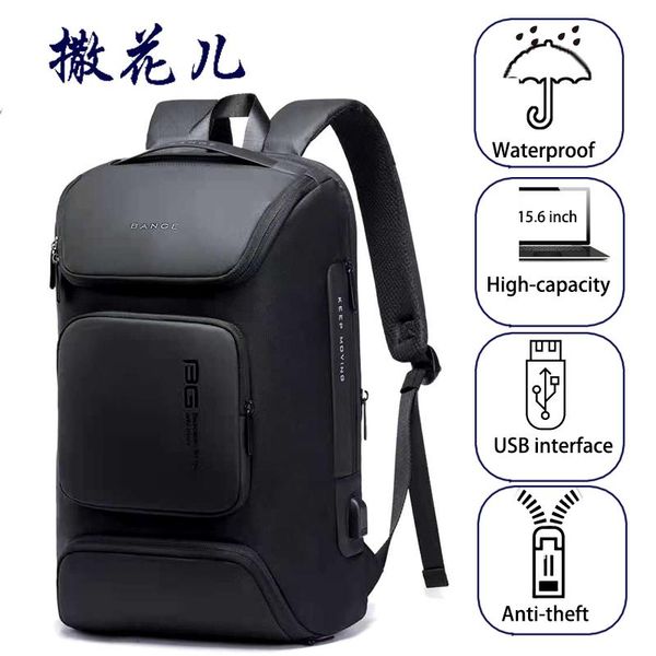backpack ban ge fashion business big capacity usb interface waterproof 15.6 travel 
backpack ban ge fashion business big capacity usb interface waterproof 15.6 travel
