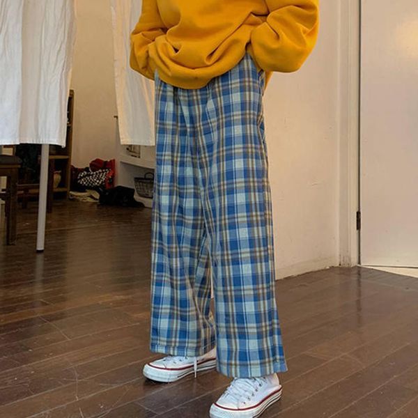 autumn women plaid pants casual straight pant female high waist trousers size 2xl women's & capris, Black;white
autumn women plaid pants casual straight pant female high waist trousers size 2xl women's & capris, Black;white