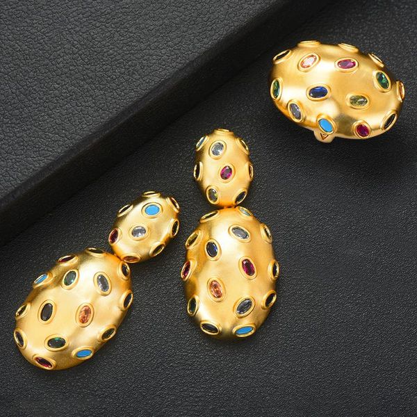earrings & necklace larrauri charms dubai statement earring ring jewelry sets for women gold cubic zirconia trendy wedding 2021, Silver
earrings & necklace larrauri charms dubai statement earring ring jewelry sets for women gold cubic zirconia trendy wedding 2021, Silver