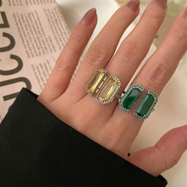 wedding rings korean style luxury crystal for women fashion designer adjustable bride accessories valentine's day jewelry gift, Slivery;golden
wedding rings korean style luxury crystal for women fashion designer adjustable bride accessories valentine's day jewelry gift, Slivery;golden