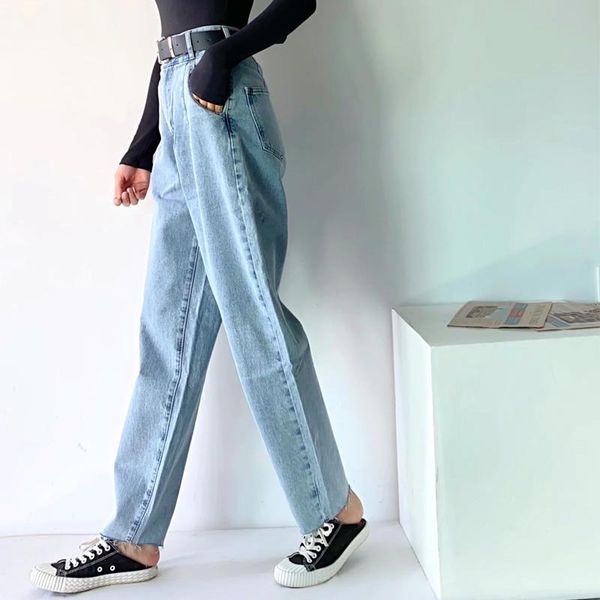 women's jeans vintage harem pants boyfriend woman high waist femme plus size mom denim trousers spodnie, Blue
women's jeans vintage harem pants boyfriend woman high waist femme plus size mom denim trousers spodnie, Blue