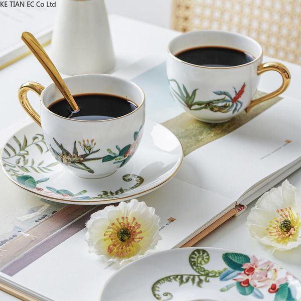 mugs luxury bone china coffee cup saucer painted flower and bird couple mug english afternoon tea with spoon high-end gift
mugs luxury bone china coffee cup saucer painted flower and bird couple mug english afternoon tea with spoon high-end gift