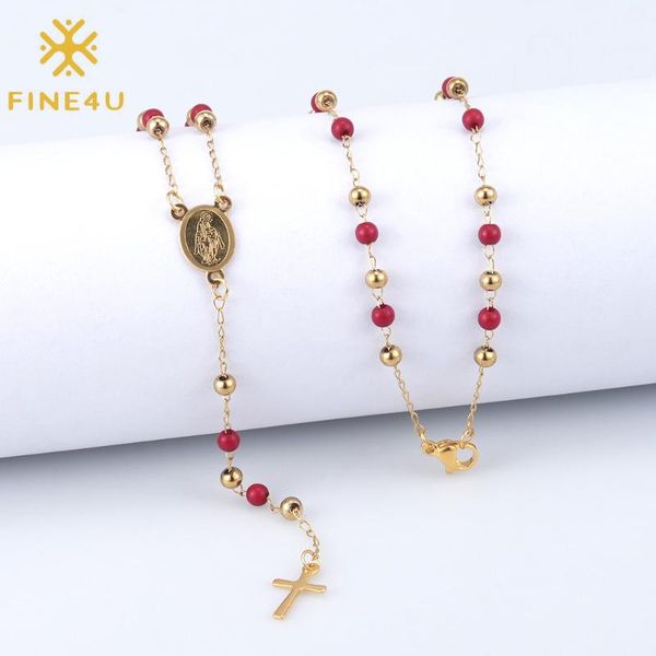 pendant necklaces fine4u n926 our lady of guadalupe virgin mary oval medal rosary necklace cross crucifix religious jewelry, Silver
pendant necklaces fine4u n926 our lady of guadalupe virgin mary oval medal rosary necklace cross crucifix religious jewelry, Silver