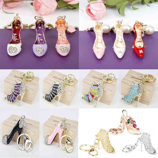 women bag crystal keychain rhinestone high heel shoe pendant key chains kawaii purse key holder, Silver
women bag crystal keychain rhinestone high heel shoe pendant key chains kawaii purse key holder, Silver