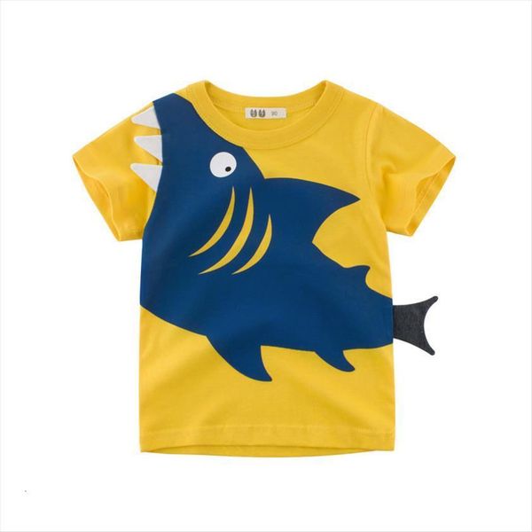 kids wear korean childrens clothing summer boys short sleeved t shirt cartoon animal bottoming clothes cotton underwear, Blue
kids wear korean childrens clothing summer boys short sleeved t shirt cartoon animal bottoming clothes cotton underwear, Blue