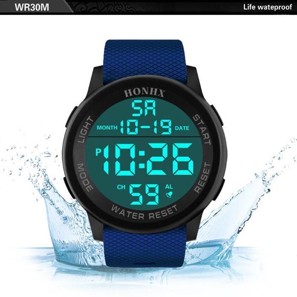 relogio masculino luxury men analog digital military sport led wrist watch 30m waterproof casual men's wristwatches, Slivery;brown
relogio masculino luxury men analog digital military sport led wrist watch 30m waterproof casual men's wristwatches, Slivery;brown