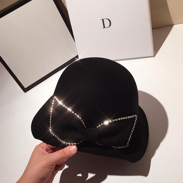 stingy brim hats winter for women wide wool fedora hat bow felt ladies vintage round caps bowler, Blue;gray
stingy brim hats winter for women wide wool fedora hat bow felt ladies vintage round caps bowler, Blue;gray