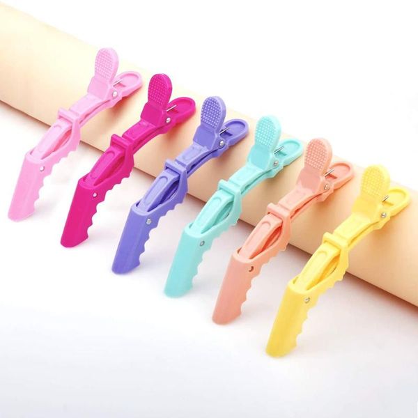 hair clips & barrettes 12pcs/lot plastic clip hairdressing clamps claw section alligator for girls grip barbers salon accessories, Golden;silver
hair clips & barrettes 12pcs/lot plastic clip hairdressing clamps claw section alligator for girls grip barbers salon accessories, Golden;silver