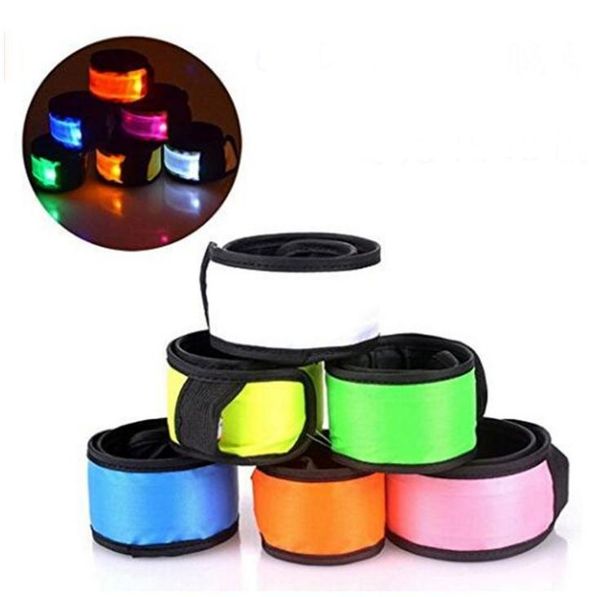 party decoration nylon led sports slap wrist strap bands wristband light flash bracelet glowing armband flare for concert sn599
party decoration nylon led sports slap wrist strap bands wristband light flash bracelet glowing armband flare for concert sn599