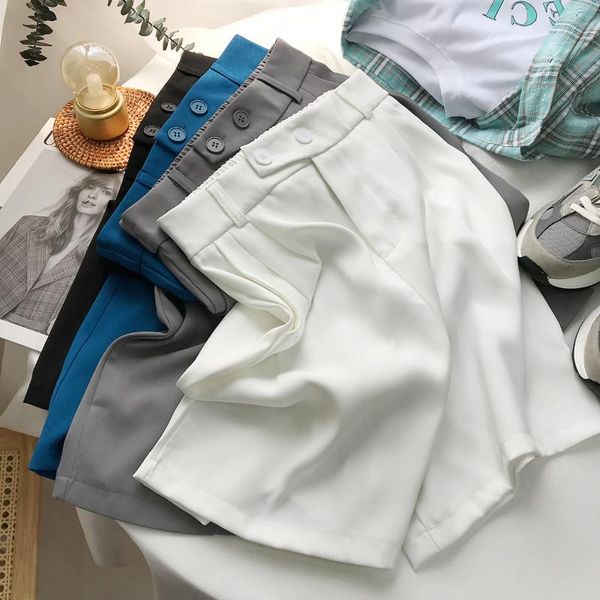 women's pants & capris black wide-leg five-point suit shorts female summer double button casual temperament polyester womens, Black;white
women's pants & capris black wide-leg five-point suit shorts female summer double button casual temperament polyester womens, Black;white