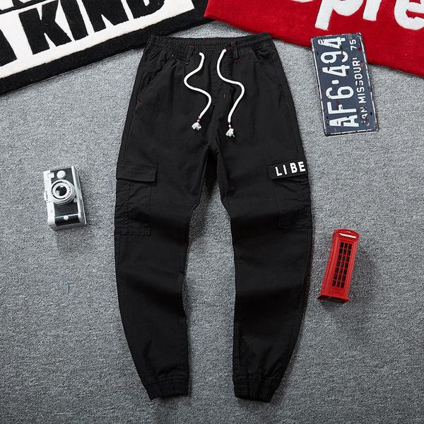 morality leisure loose harlan wide-legged pants men many pockets beam foot tooling wear-resisting accented men's, Black
morality leisure loose harlan wide-legged pants men many pockets beam foot tooling wear-resisting accented men's, Black