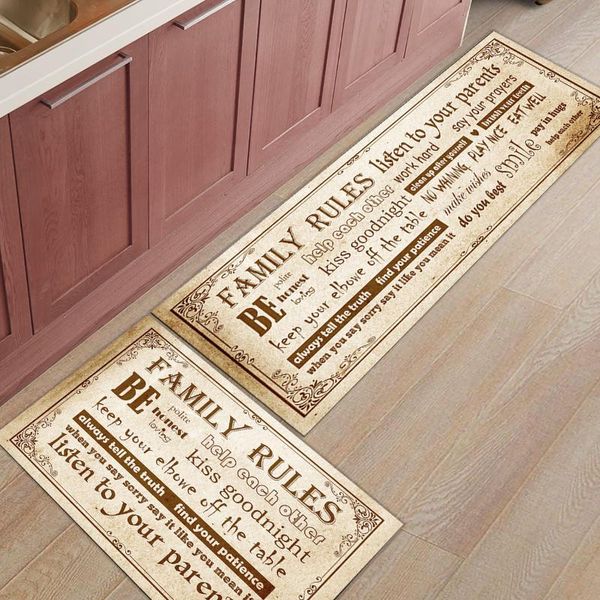 cushion/decorative pillow 2pcs/set family rules text vintage background long kitchen mat bedroom entrance doormat home floor decor rug livin
cushion/decorative pillow 2pcs/set family rules text vintage background long kitchen mat bedroom entrance doormat home floor decor rug livin