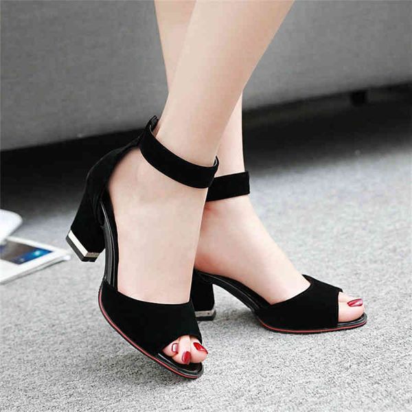 sandals high female pump fashion buckle strap soft synthetic leather thick heel solid party women pumps 1x2f, Black
sandals high female pump fashion buckle strap soft synthetic leather thick heel solid party women pumps 1x2f, Black