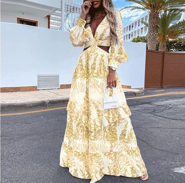 girls pleated maxi casual dresses print hollow out v neck long sleeve, Black;gray
girls pleated maxi casual dresses print hollow out v neck long sleeve, Black;gray