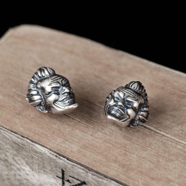 stud 925 silver earrings jewelry 2021 clown earring round shape gifts for women punk style fashion unisex, Golden;silver
stud 925 silver earrings jewelry 2021 clown earring round shape gifts for women punk style fashion unisex, Golden;silver