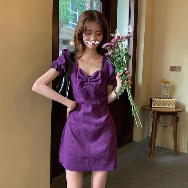 casual dresses women summer 2021 puff sleeve bow dress for vestido de mujer femme robe, Black;gray
casual dresses women summer 2021 puff sleeve bow dress for vestido de mujer femme robe, Black;gray