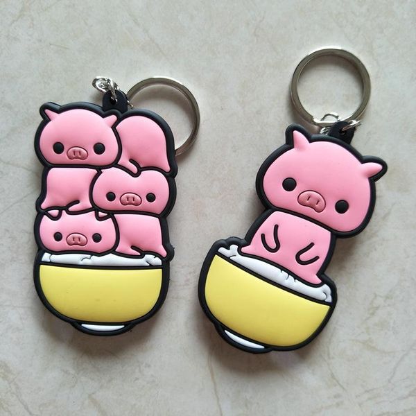 keychains cosaner pig anime key chain pvc figure keyring cute toys keychain keyholder birthday gift, Silver
keychains cosaner pig anime key chain pvc figure keyring cute toys keychain keyholder birthday gift, Silver