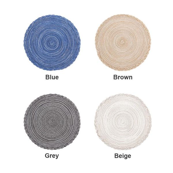 mats & pads 6pcs handmade crochet restaurant european style round placemat table kitchen decor foldable cotton yarn heat resistant
mats & pads 6pcs handmade crochet restaurant european style round placemat table kitchen decor foldable cotton yarn heat resistant