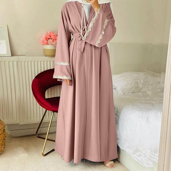 ethnic clothing muslim kaftan turkish dubai fashion ladies dress stitching lace women's kimono islamic pakistani cardigan prayer robe, Red
ethnic clothing muslim kaftan turkish dubai fashion ladies dress stitching lace women's kimono islamic pakistani cardigan prayer robe, Red