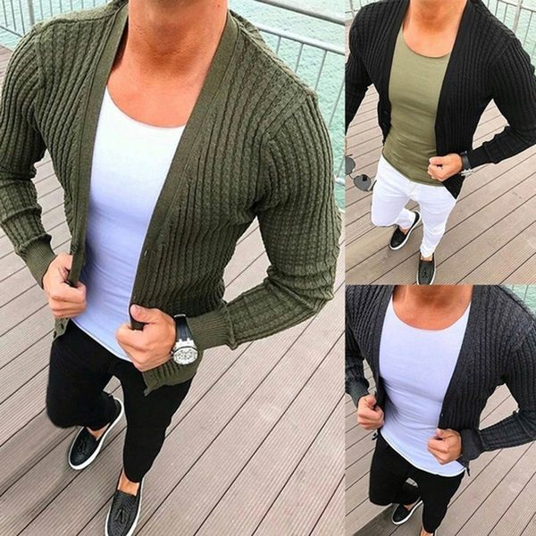 sweater mens autumn v-neck men cardigan casual loose solid sweater twist flower fashion warm coat comfortable men cloth 210524, White;black
sweater mens autumn v-neck men cardigan casual loose solid sweater twist flower fashion warm coat comfortable men cloth 210524, White;black