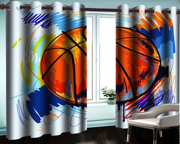 curtain & drapes 3d window grommet child bedroom blackout colorful basketball treatment home decor
curtain & drapes 3d window grommet child bedroom blackout colorful basketball treatment home decor