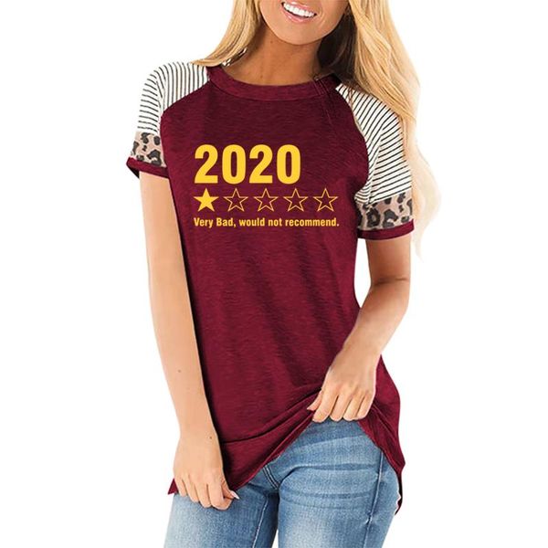 women's t-shirt 2021 very bad would not recommend funny rating review graphic striped leopard tee, White
women's t-shirt 2021 very bad would not recommend funny rating review graphic striped leopard tee, White