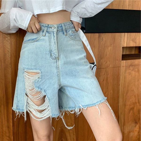 women's jeans varofilarge size jean shorts, female baggy torn, high waist, all ends, straight, five-cent long leg pants m1g4, Blue
women's jeans varofilarge size jean shorts, female baggy torn, high waist, all ends, straight, five-cent long leg pants m1g4, Blue