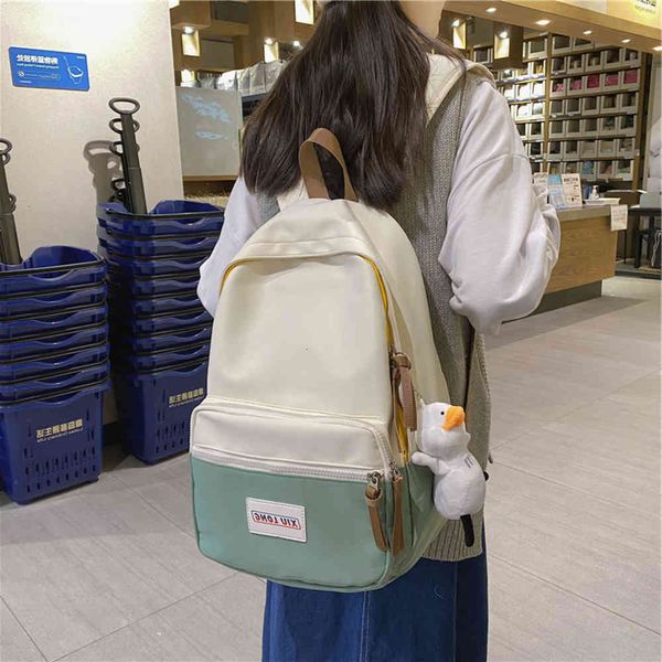net schoolbag female ins leisure junior middle school korean version high school large capacity simple university backpack male
net schoolbag female ins leisure junior middle school korean version high school large capacity simple university backpack male