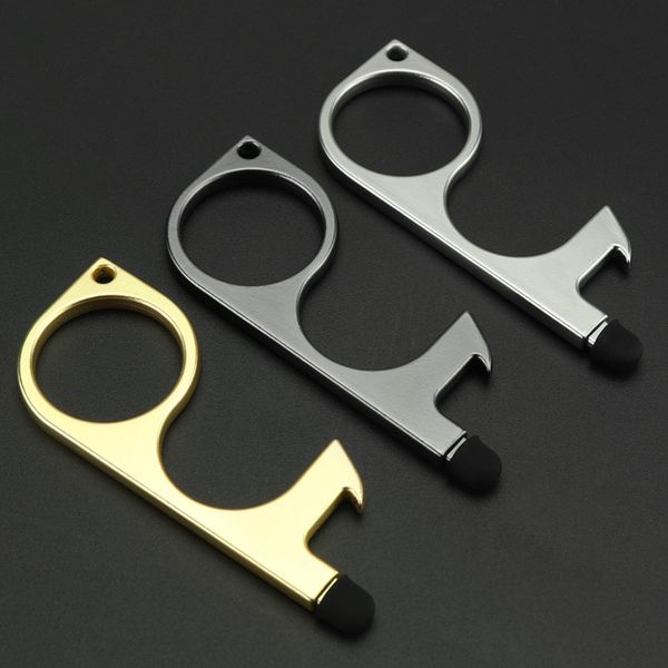 Portable Epidemic Zero Contact Helper Elevator Door Opener Keychains Stick Metal Tools No Touch Keep Safe Key Chain, Silver
Portable Epidemic Zero Contact Helper Elevator Door Opener Keychains Stick Metal Tools No Touch Keep Safe Key Chain, Silver