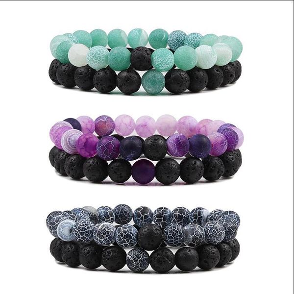 beaded, strands 8mm natural black agate lava rock stone bracelets purple blue sandstone couples women men yoga healing reiki jewelry
beaded, strands 8mm natural black agate lava rock stone bracelets purple blue sandstone couples women men yoga healing reiki jewelry