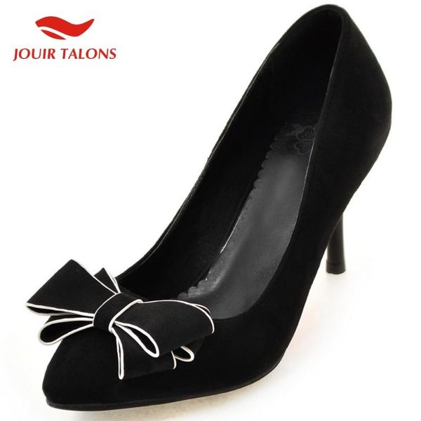 dress shoes brand 2021 plus size 48 women woman thin high heels pointed toe slip butterfly-knot office lady party pumps, Black
dress shoes brand 2021 plus size 48 women woman thin high heels pointed toe slip butterfly-knot office lady party pumps, Black