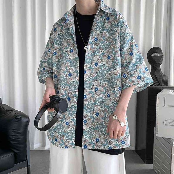 men's casual shirts summer flower korean fashion loose harajuku streetwear hip-hop short-sleeved -2xl n9pw, White;black
men's casual shirts summer flower korean fashion loose harajuku streetwear hip-hop short-sleeved -2xl n9pw, White;black