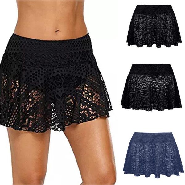 skirts summer women lace crochet skirted bikini bottom swimsuit short skirt seaside vacation beach hakama swim faldas, Black
skirts summer women lace crochet skirted bikini bottom swimsuit short skirt seaside vacation beach hakama swim faldas, Black