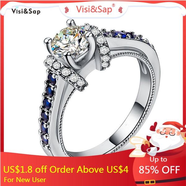 wedding rings visisap white blue color zircon ring colour separation for women engagement luxury jewelry wholesale b902, Slivery;golden
wedding rings visisap white blue color zircon ring colour separation for women engagement luxury jewelry wholesale b902, Slivery;golden