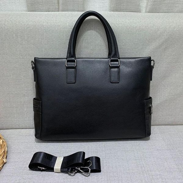briefcases genuine leather men's briefcase solid color first layer urban youth totes handbag large capacity lapbag
briefcases genuine leather men's briefcase solid color first layer urban youth totes handbag large capacity lapbag