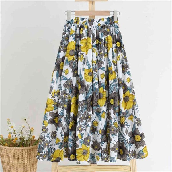 korean chic summer maxi women skirt vintage elastic high waist blue yellow jupe femme floral cotton linen pleated skirts womens, Black
korean chic summer maxi women skirt vintage elastic high waist blue yellow jupe femme floral cotton linen pleated skirts womens, Black