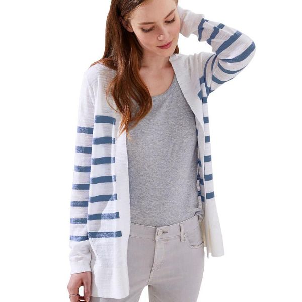 women's sweaters autumn winter women sweater striped long sleeve open stitch cardigans clothes casual harajuku plus size, White;black
women's sweaters autumn winter women sweater striped long sleeve open stitch cardigans clothes casual harajuku plus size, White;black