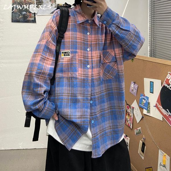 men's casual shirts 2021 spring and autumn couple's coat plaid shirt long sleeve loose street gradient fashion brand ins tie dye, White;black
men's casual shirts 2021 spring and autumn couple's coat plaid shirt long sleeve loose street gradient fashion brand ins tie dye, White;black