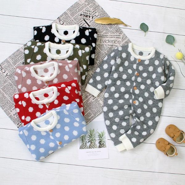 newborn dot printed romper baby boy girl winter dot sweater knitted jumpsuit romper warm outfits toddler infants sleepwear ropa, Blue
newborn dot printed romper baby boy girl winter dot sweater knitted jumpsuit romper warm outfits toddler infants sleepwear ropa, Blue