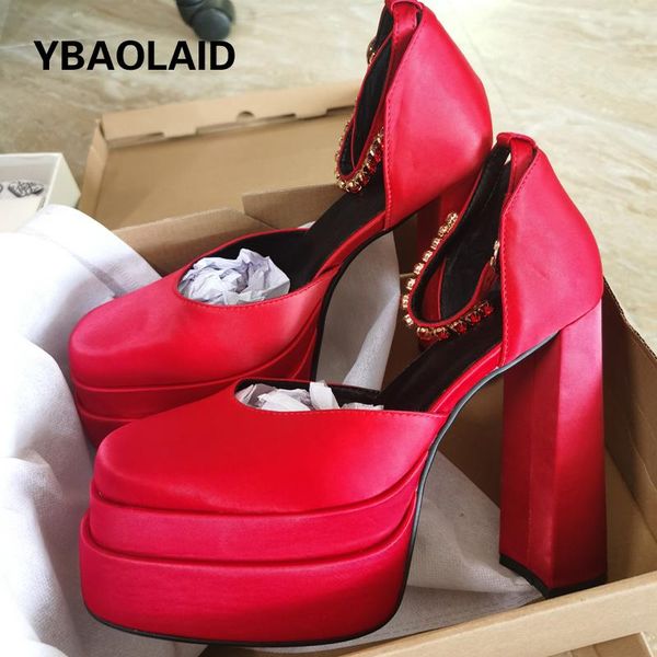 sandals autumn square toe silk satin luxury rhinestone buckle 14.5cm super high heel catwalk style thick single shoes, Black
sandals autumn square toe silk satin luxury rhinestone buckle 14.5cm super high heel catwalk style thick single shoes, Black