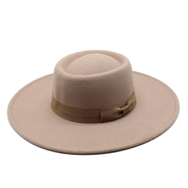 wide brim hats british style winter wool fedoras cap with bow men women panama jazz hat ladies wedding, Blue;gray
wide brim hats british style winter wool fedoras cap with bow men women panama jazz hat ladies wedding, Blue;gray