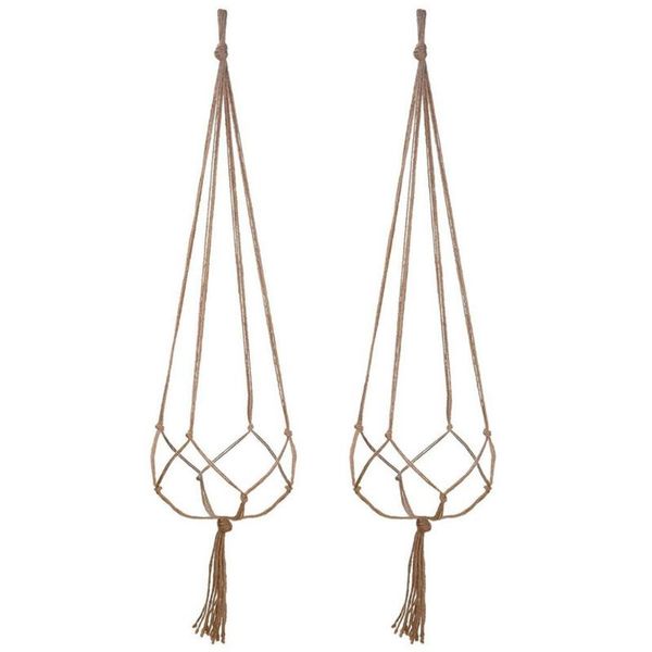 other garden supplies 2pcs 47 inches plant flower hanger macrame jute for indoor outdoor ceiling deck balcony round and square pots
other garden supplies 2pcs 47 inches plant flower hanger macrame jute for indoor outdoor ceiling deck balcony round and square pots