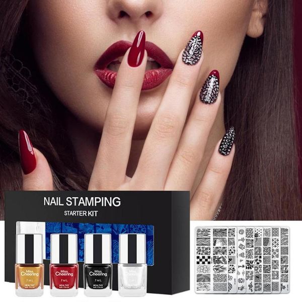 nail art kits kit seal printing steel plate polish painting stamping for manicure print template tool
nail art kits kit seal printing steel plate polish painting stamping for manicure print template tool