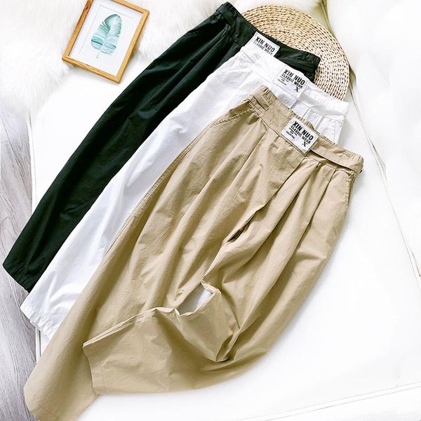 women's pants & capris wasteheart spring women fashion khaki black long harem high waist female casual keep warm pockets, Black;white
women's pants & capris wasteheart spring women fashion khaki black long harem high waist female casual keep warm pockets, Black;white